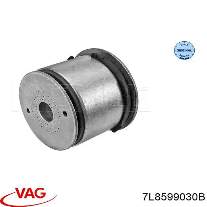 Compre 7L8599030B VAG Viga de suspensão traseira (plataforma veicular)