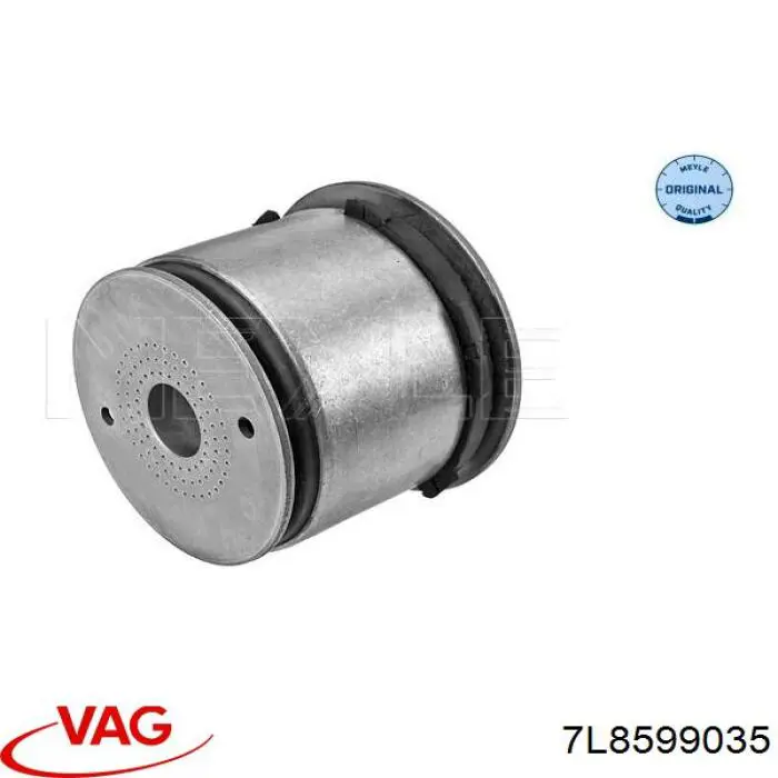 7L8599035 VAG Bloco silencioso de viga traseira (de plataforma veicular)