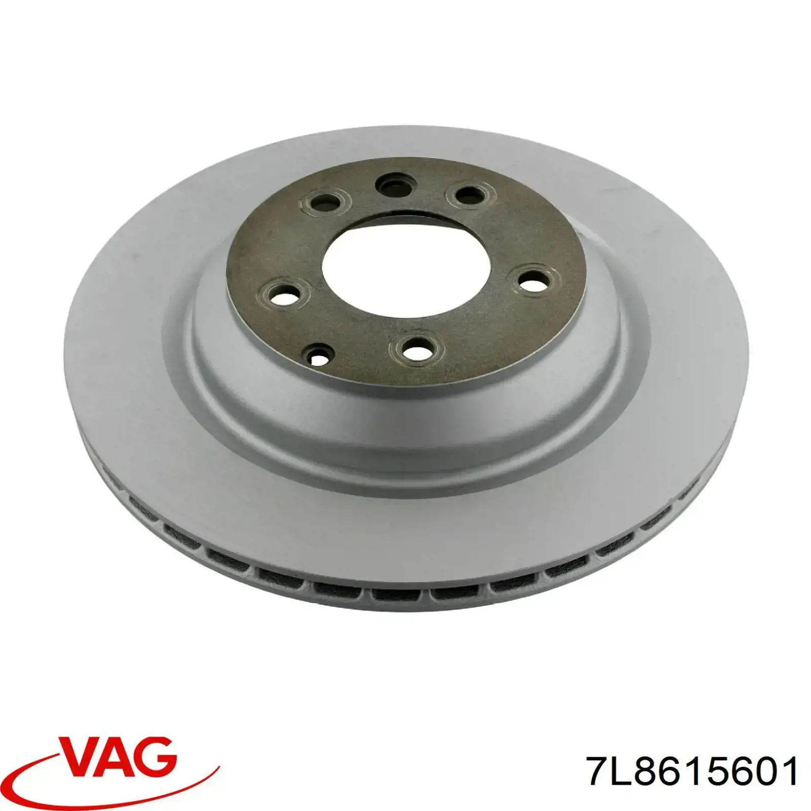 7L8615601 VAG Disco do freio traseiro