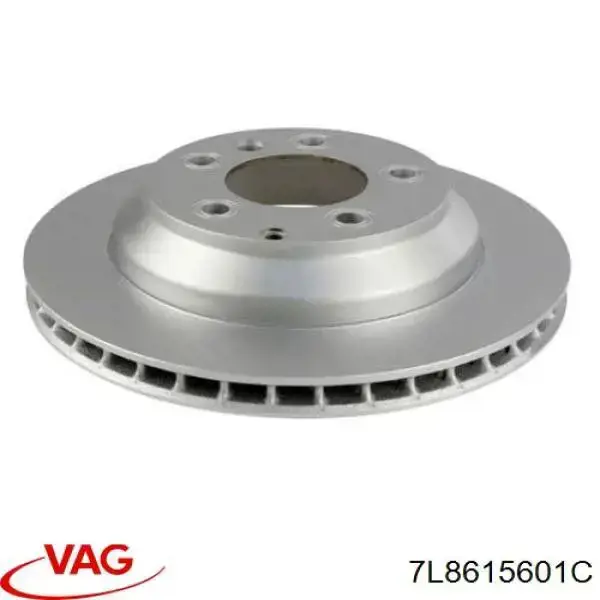 7L8615601C VAG Disco do freio traseiro