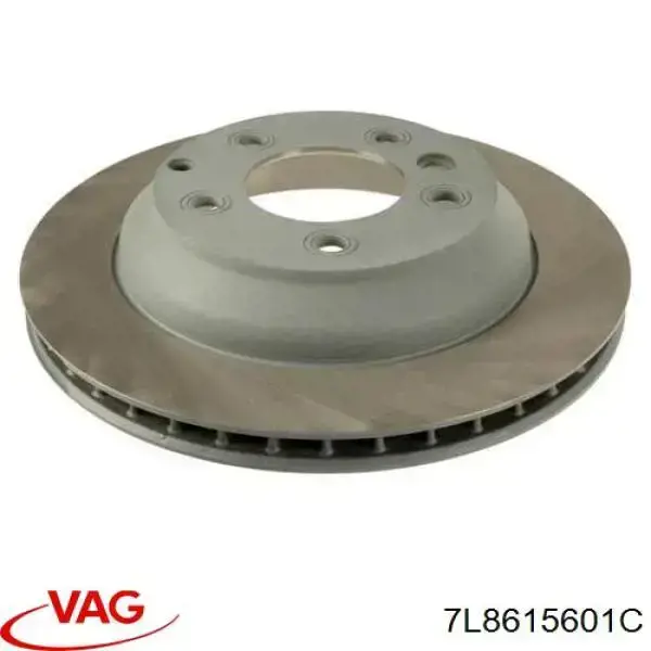 Compre 7L8615601C VAG Disco do freio traseiro