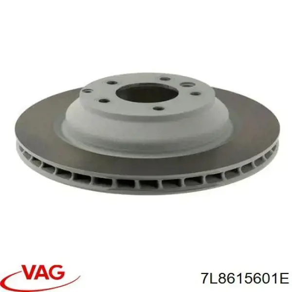7L8615601E VAG Disco do freio traseiro
