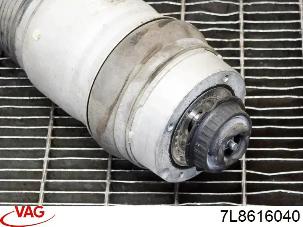 7L8616040 VAG Coxim pneumático (suspensão de lâminas pneumática) do eixo dianteiro