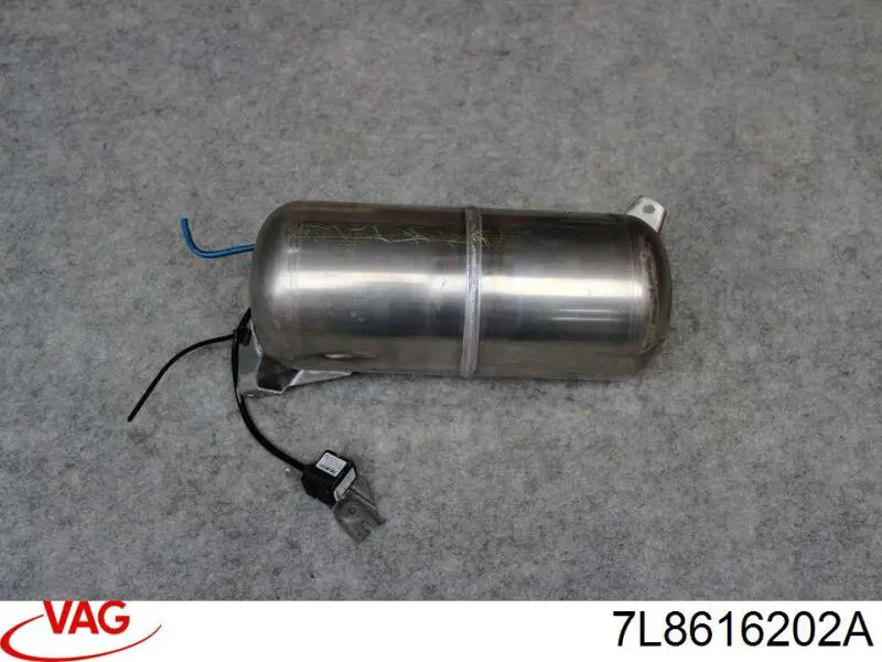 Compre 7L8616202A VAG Tanque de recepção do sistema pneumático