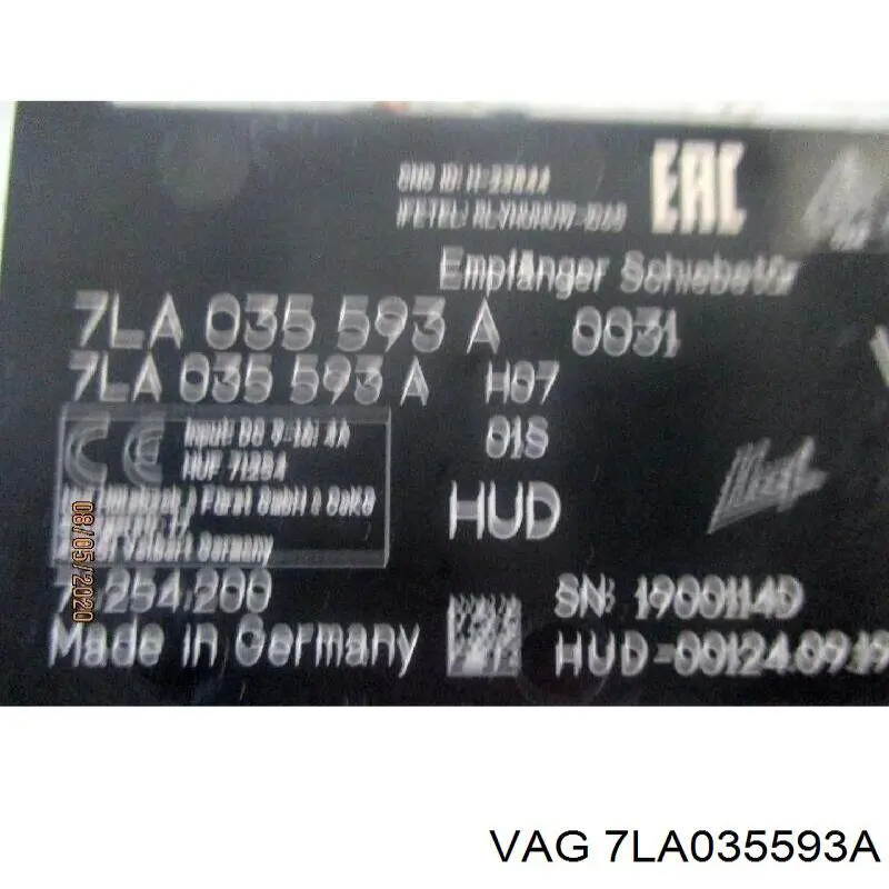  VAG 7LA035593A preço, a partir de 171,83 USD