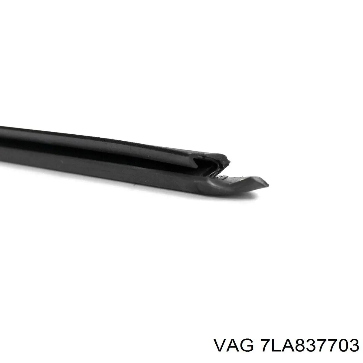 Moldura de vidro deslizante da porta dianteira esquerda VAG 7LA837703 preço, a partir de 86,62 USD