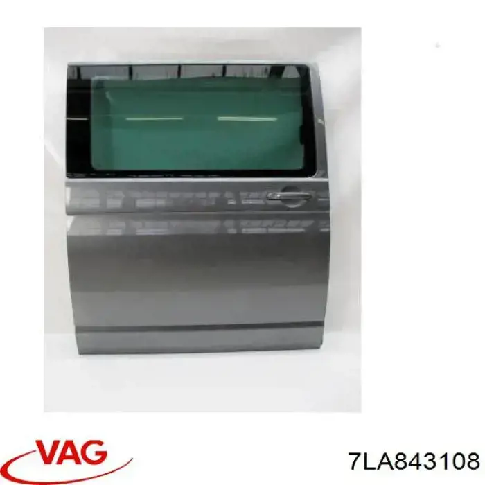 7LA843108 VAG Porta lateral (deslizante) direita