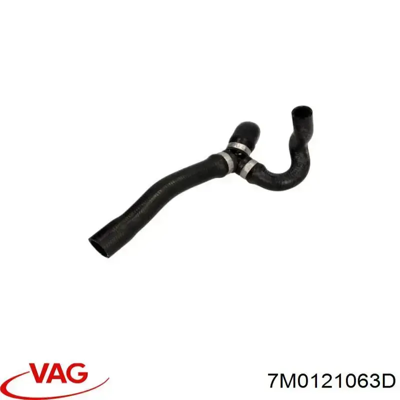 Compre 7M0121063D VAG Mangueira (cano derivado) do sistema de esfriamento