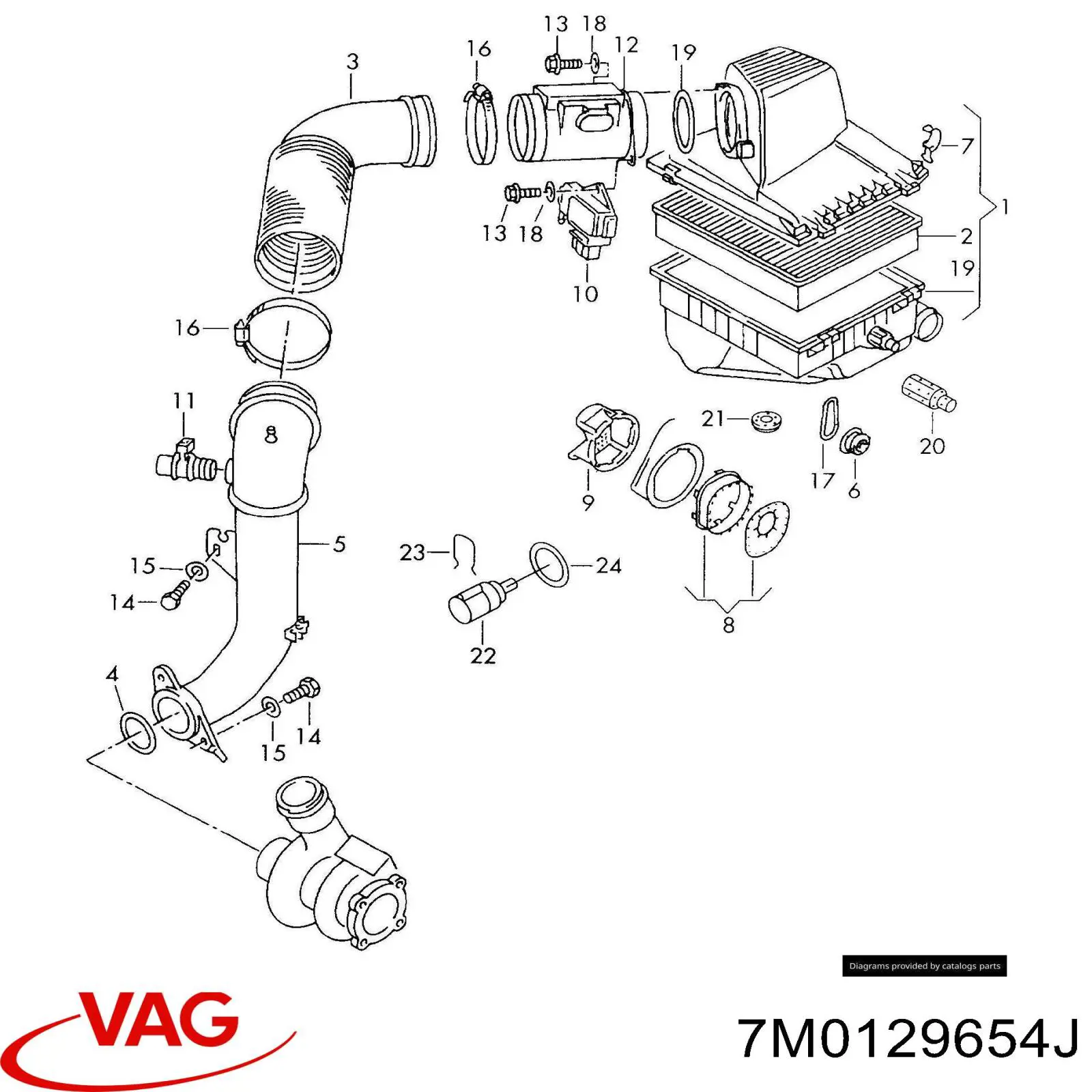 7M0129654J VAG 
