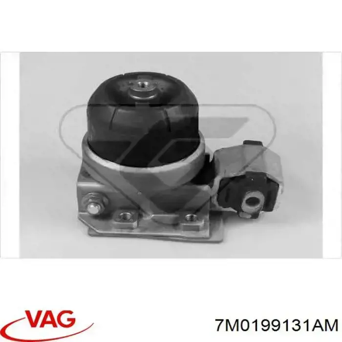 7M0199131AM VAG Coxim (suporte) esquerdo de motor
