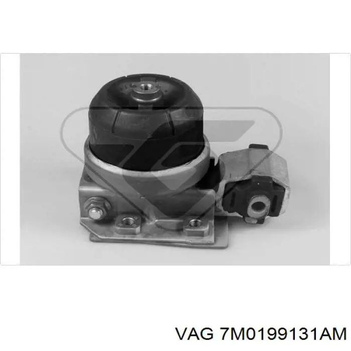 Compre 7M0199131AM VAG Coxim (suporte) esquerdo de motor
