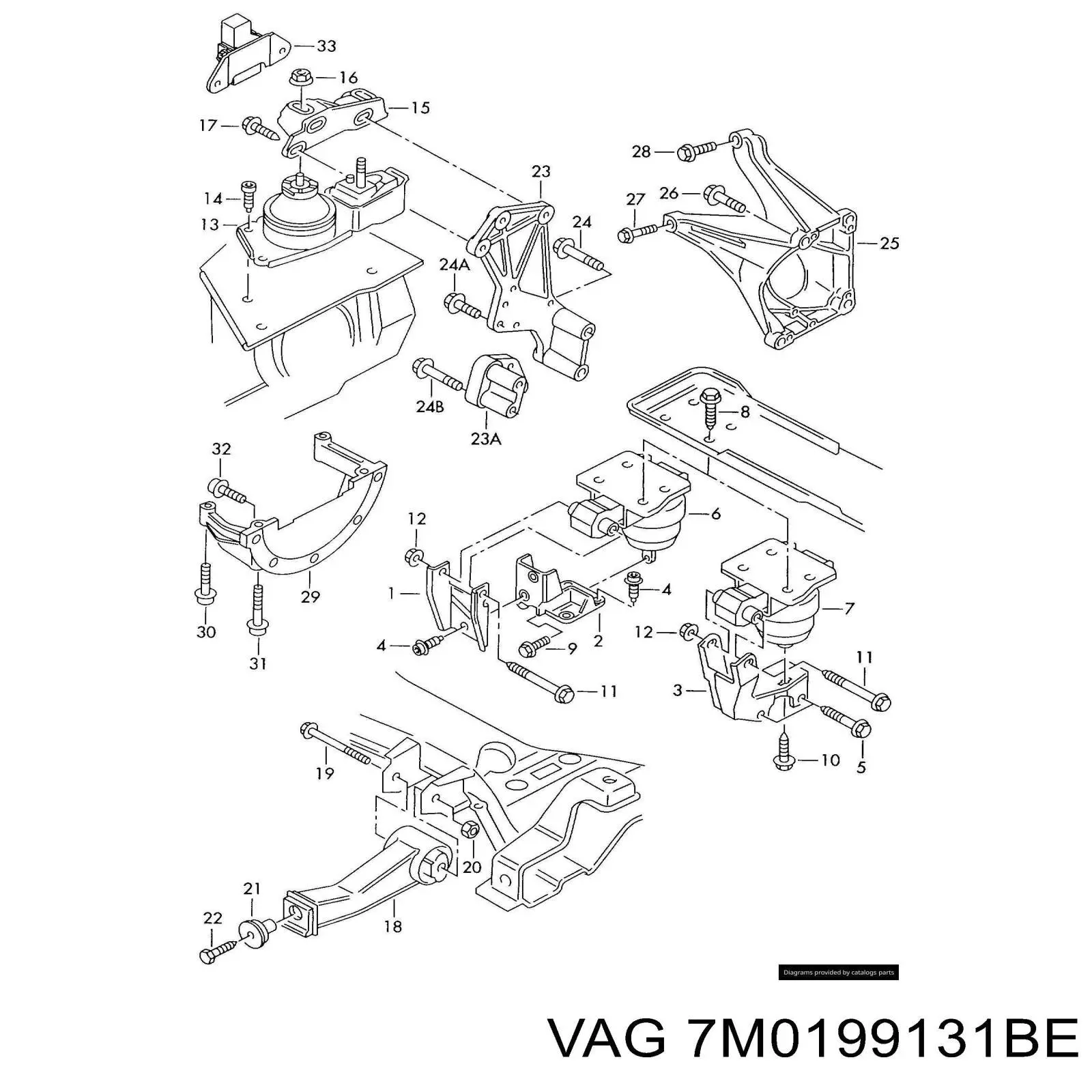 7M0199131BE VAG 