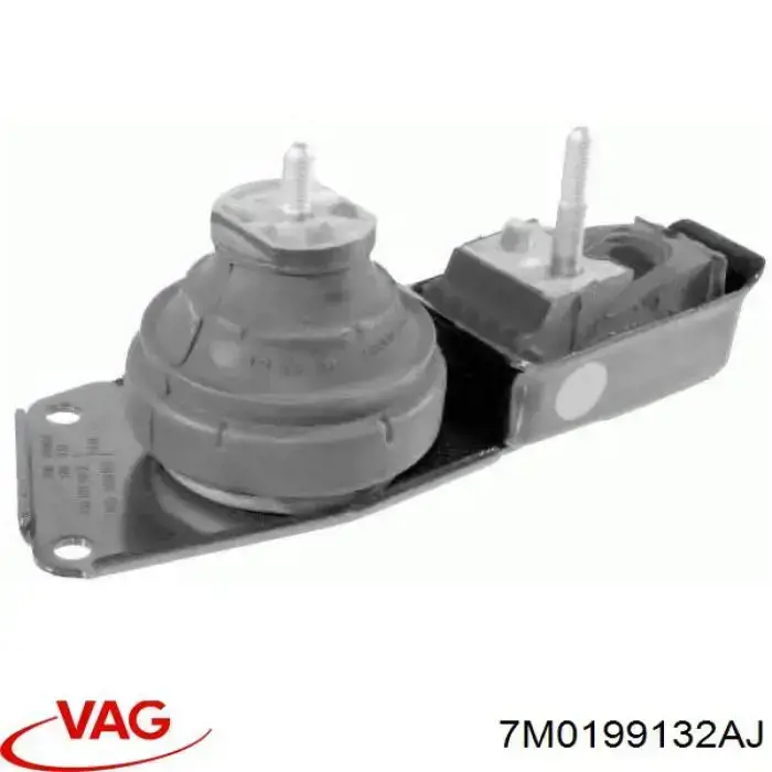 Coxim (suporte) direito de motor VAG 7M0199132AJ preço, a partir de 95,19 USD