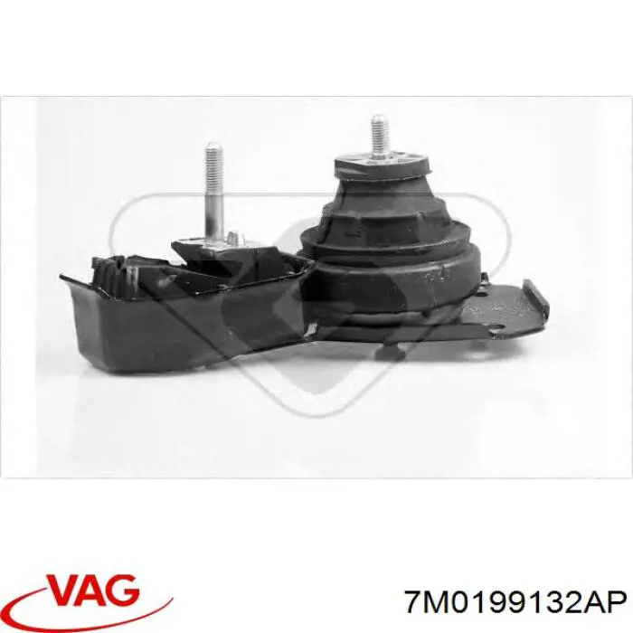 Coxim (suporte) direito de motor VAG 7M0199132AP preço, a partir de 30,90 USD