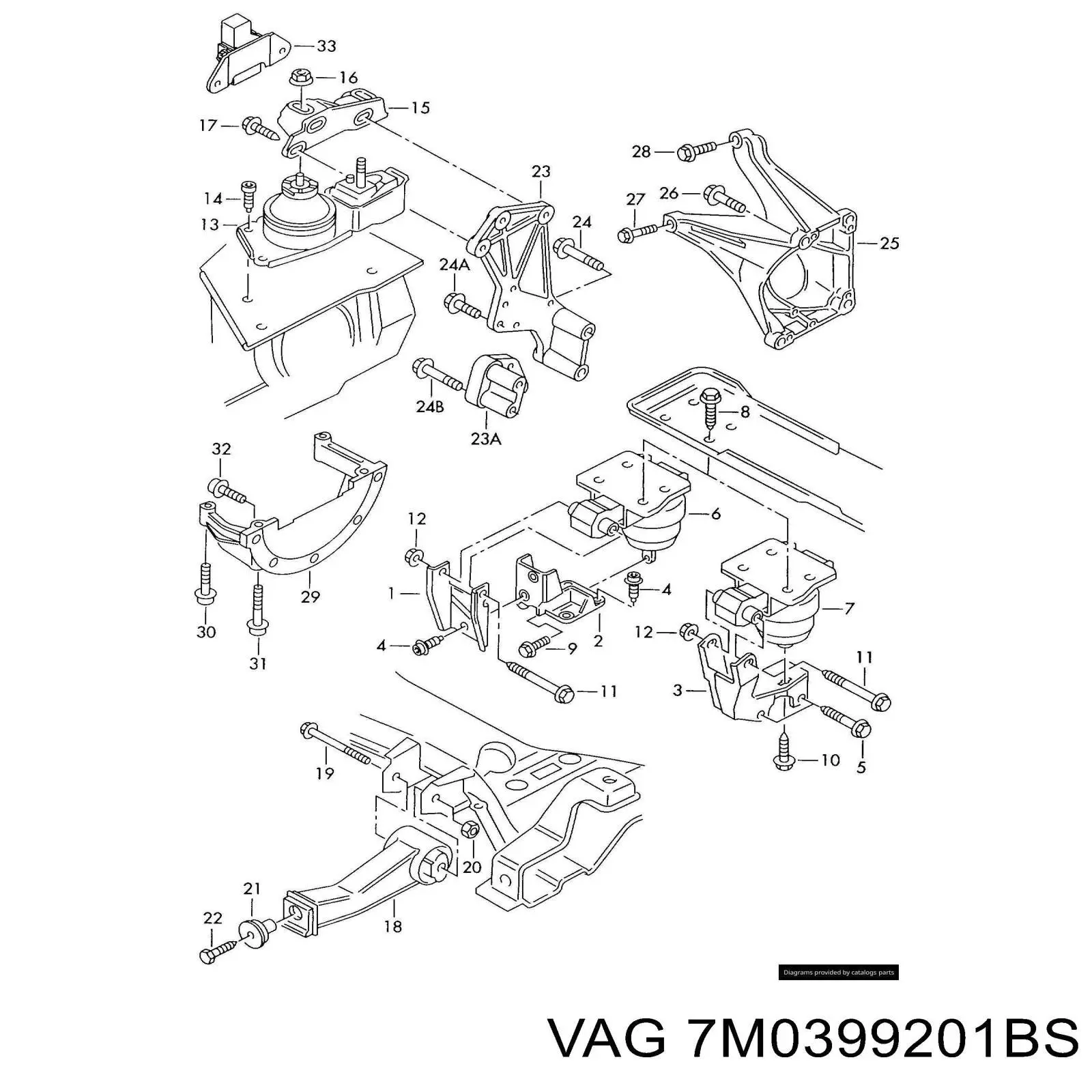 7M0399201BS VAG 