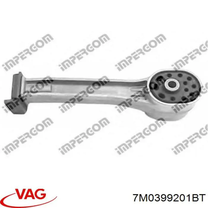 7M0399201BT VAG Coxim de transmissão (suporte da caixa de mudança)