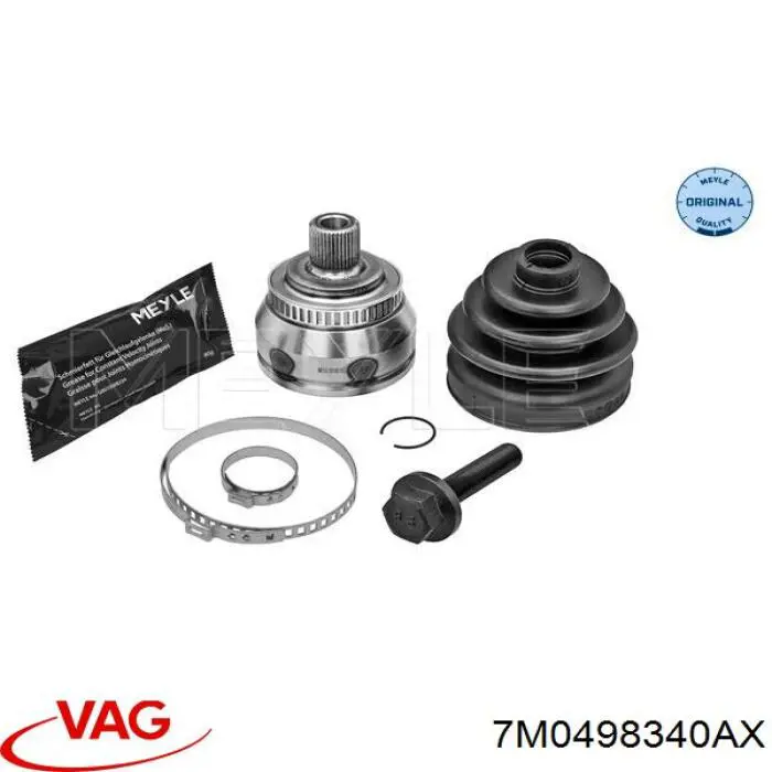 7M0498340AX VAG Junta homocinética externa dianteira
