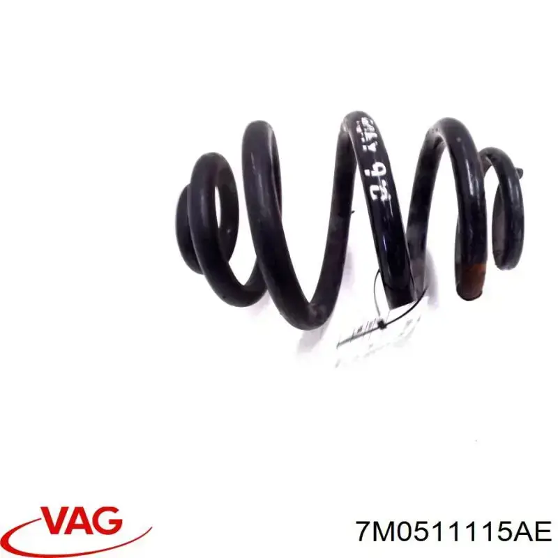 7M0511115AE VAG Mola traseira