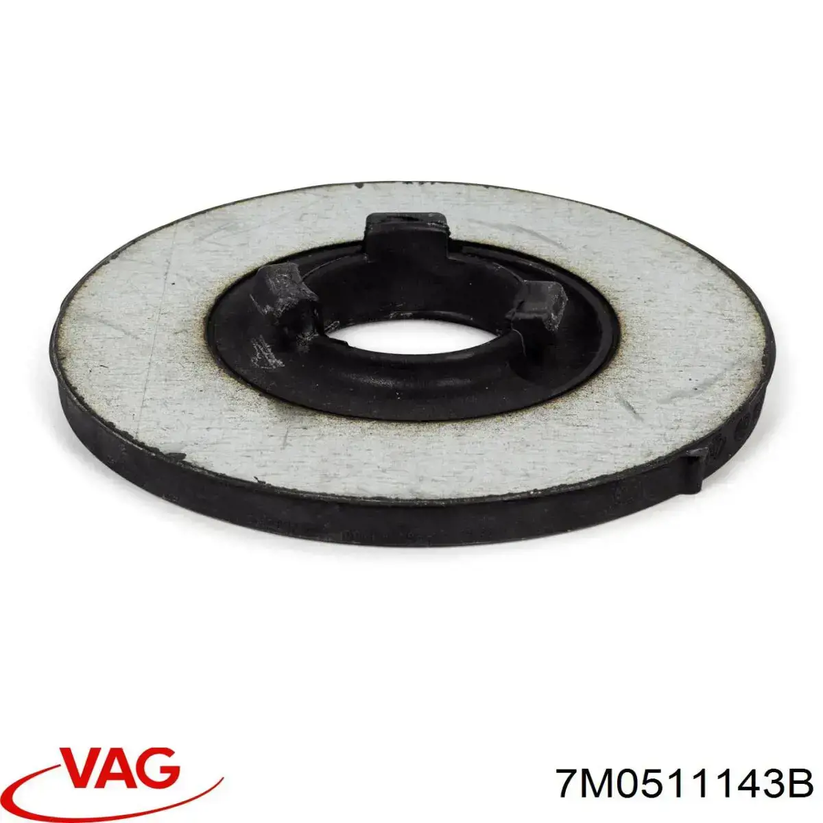 Compre 7M0511143B VAG Espaçador (anel de borracha) da mola traseira inferior