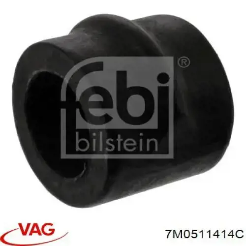 Bucha externa de estabilizador traseiro VAG 7M0511414C preço, a partir de 3,59 USD