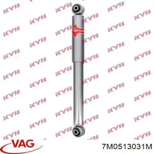 Compre 7M0513031M VAG Amortecedor traseiro