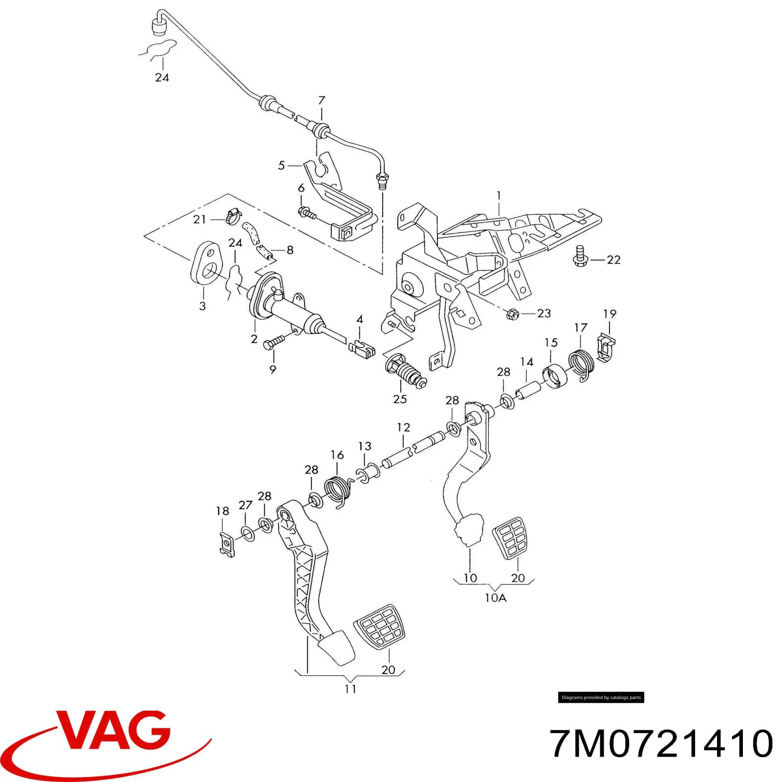 7M0721410 VAG 