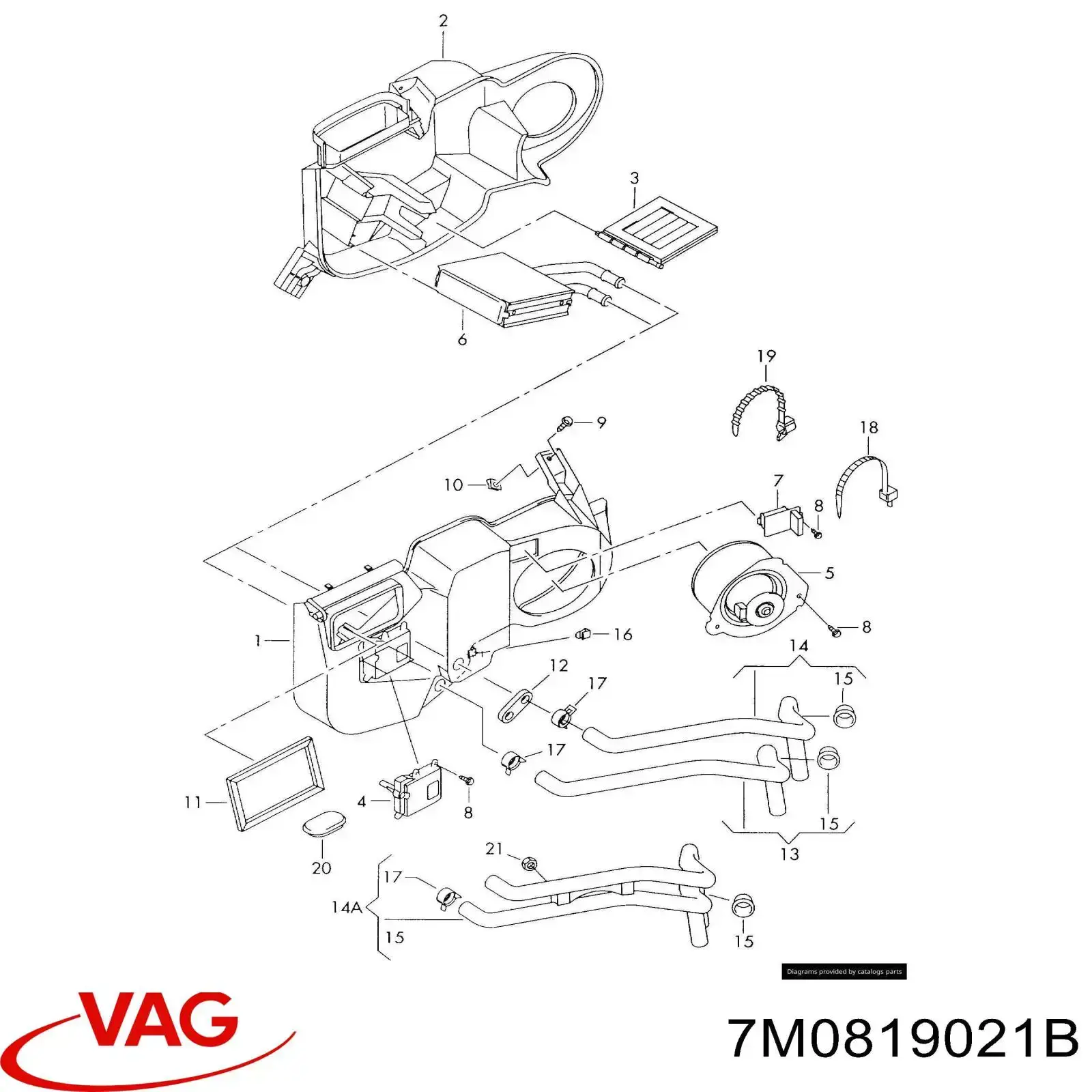 Motor traseiro de ventilador de forno (de aquecedor de salão) VAG 7M0819021B preço, a partir de 45,97 USD