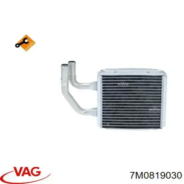 7M0819030 VAG Radiador de forno (de aquecedor)