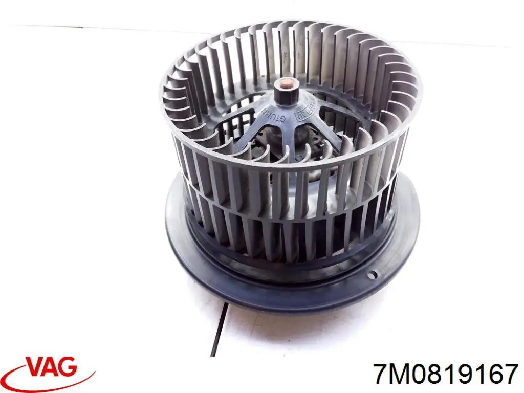 7M0819167 VAG Motor traseiro de ventilador de forno (de aquecedor de salão)