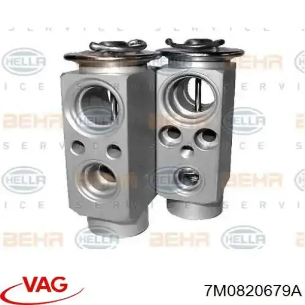 Compre 7M0820679A VAG Válvula TRV de aparelho de ar condicionado