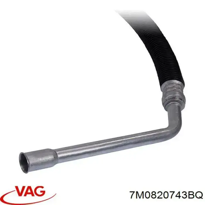 Mangueira de aparelho de ar condicionado, desde o compressor até o radiador VAG 7M0820743BQ preço, a partir de 51,05 USD
