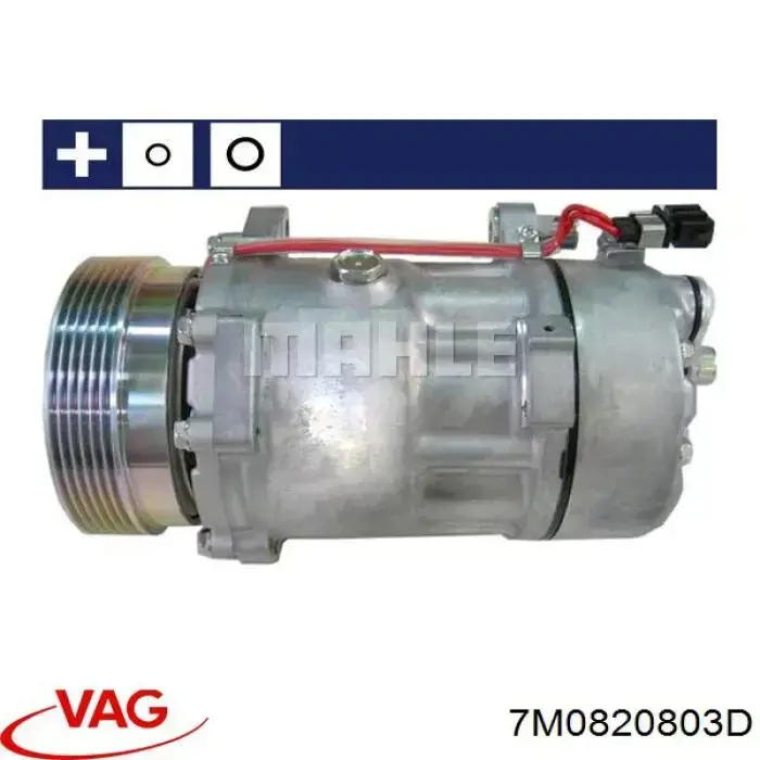 7M0820803D VAG Compressor de aparelho de ar condicionado