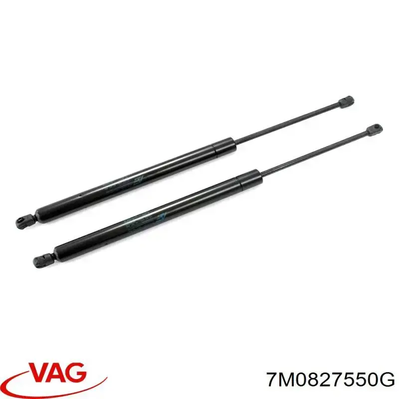7M0827550G VAG Amortecedor de tampa de porta-malas (de 3ª/5ª porta traseira)