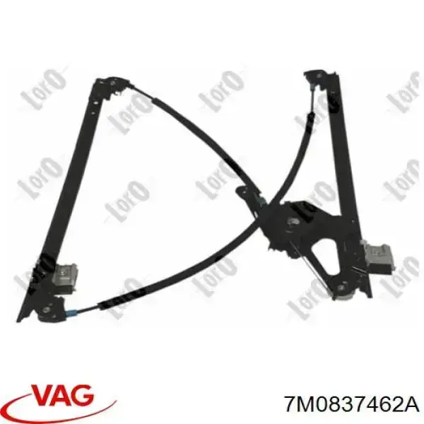 Mecanismo de acionamento de vidro da porta dianteira direita VAG 7M0837462A preço, a partir de 38,68 USD