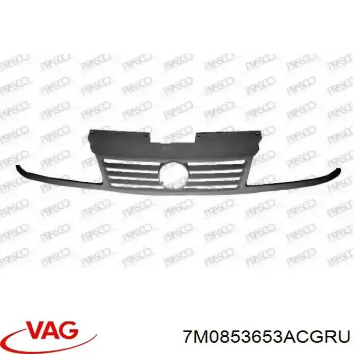 Grelha do radiador VAG 7M0853653ACGRU preço, a partir de 79,06 USD