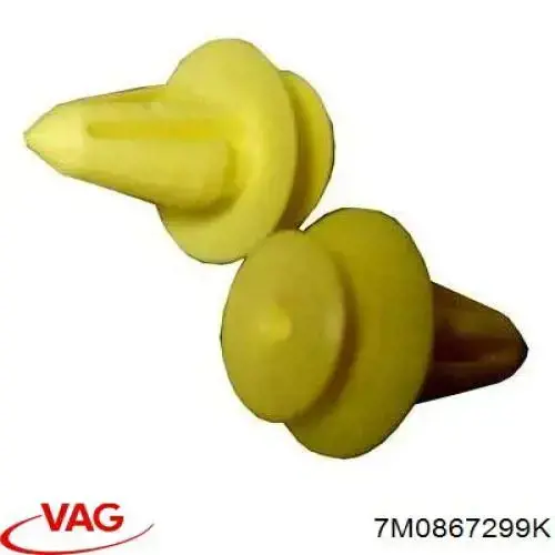 Compre 162847 Triclo Cápsula (prendedor) de fixação de revestimento da porta