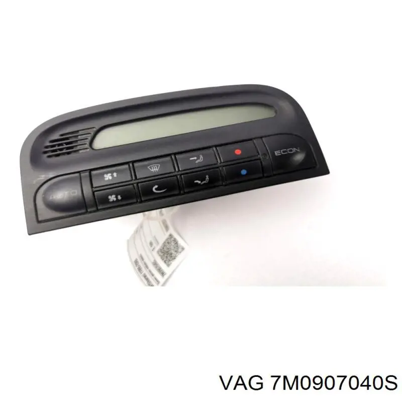 7M0907040BJ VAG Unidade de controlo dos modos de aquecimento/condicionamento