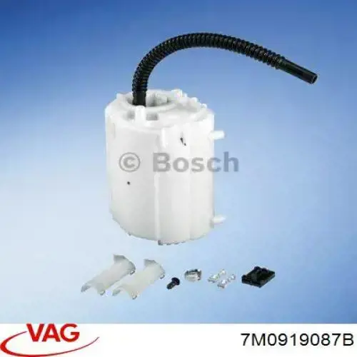 7M0919087B VAG Módulo de bomba de combustível com sensor do nível de combustível