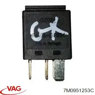 Relê elétrico multifuncional VAG 7M0951253C preço, a partir de 6,02 USD