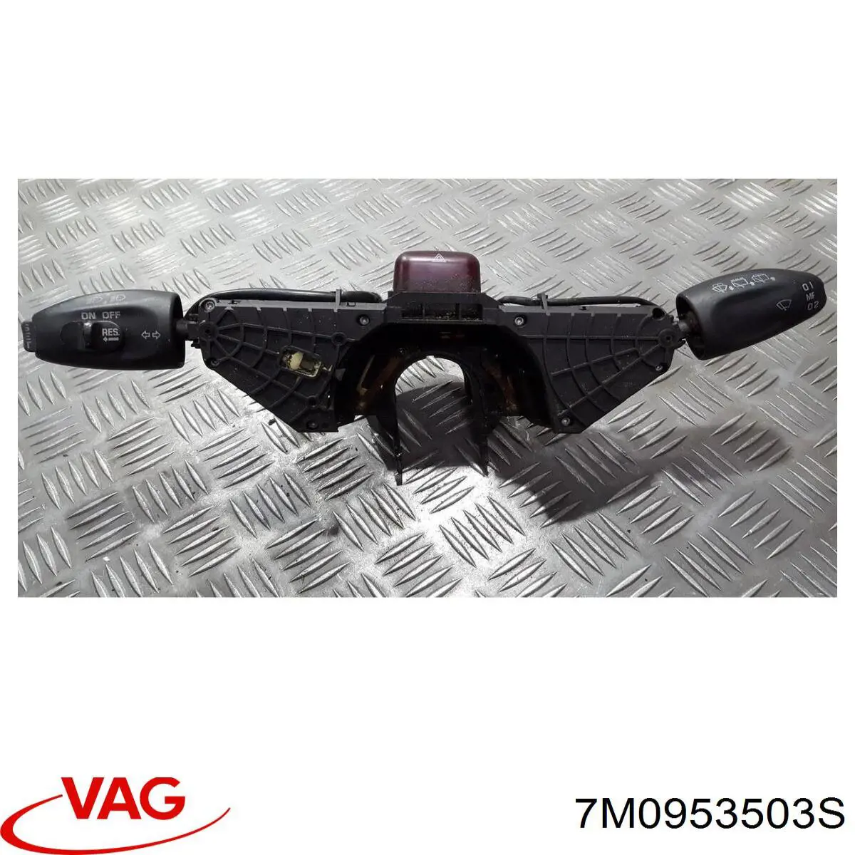 Comutador instalado na coluna da direção, montado VAG 7M0953503S01C preço, a partir de 63,60 USD