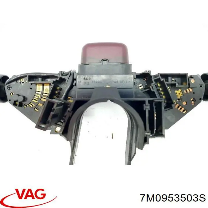 7M0953503S01C VAG Comutador instalado na coluna da direção, montado