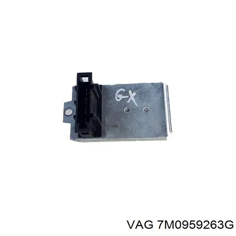 Resistor (resistência) de ventilador de forno (de aquecedor de salão) VAG 7M0959263 preço, a partir de 16,64 USD