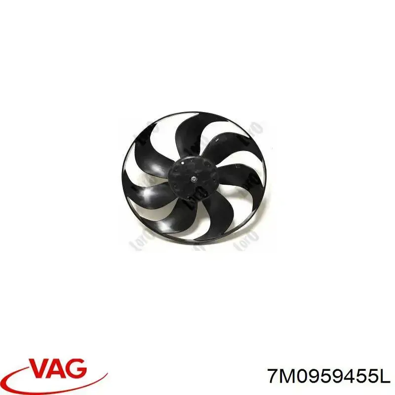 Compre 7M0959455L VAG Motor de ventilador do sistema de esfriamento