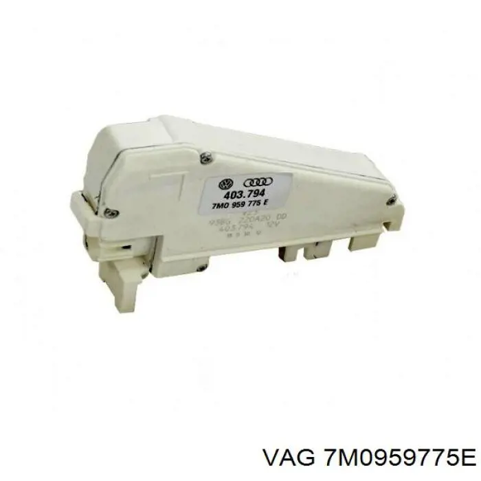 7M0959775E VAG Motor acionador de abertura/fechamento da porta