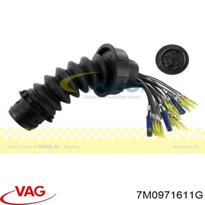Fios isolados da seção de motor VAG 7M0971611G preço, a partir de 5,75 USD