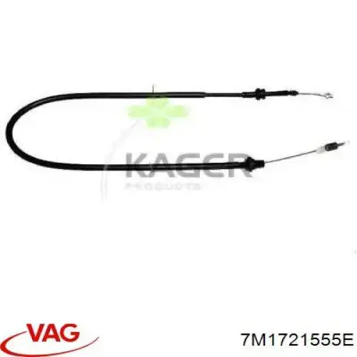 Cabo/pedal de gás (de acelerador) VAG 7M1721555E preço, a partir de 31,08 USD