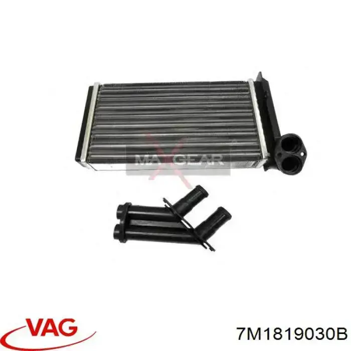 Compre 7M1819030B VAG Radiador de forno (de aquecedor)