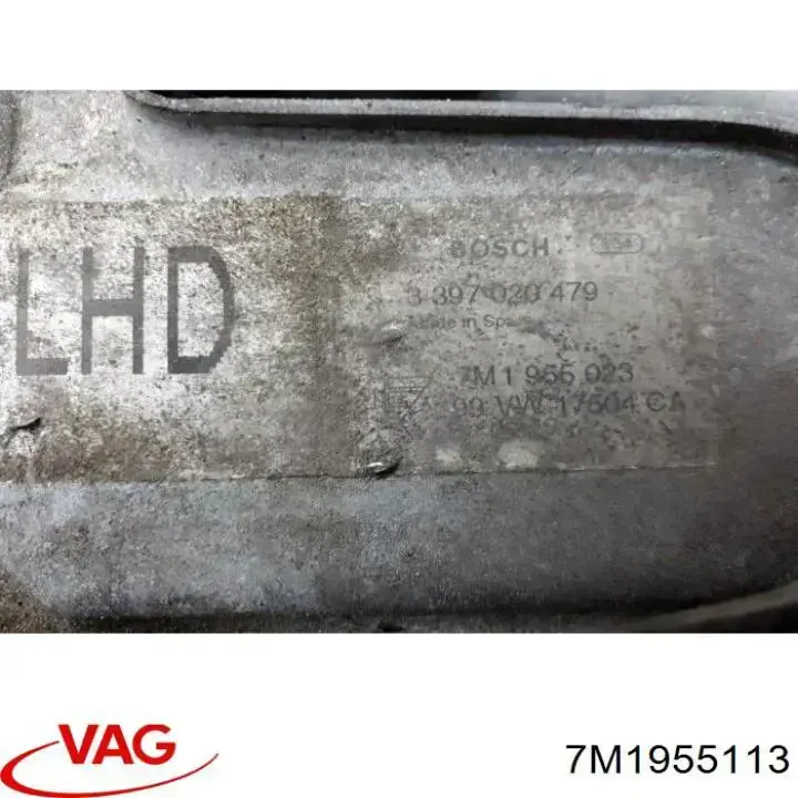 Motor de limpador pára-brisas do pára-brisas VAG 7M1955113 preço, a partir de 142,29 USD