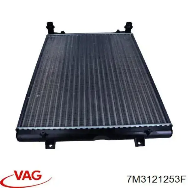 7M3121253F VAG Radiador de esfriamento de motor