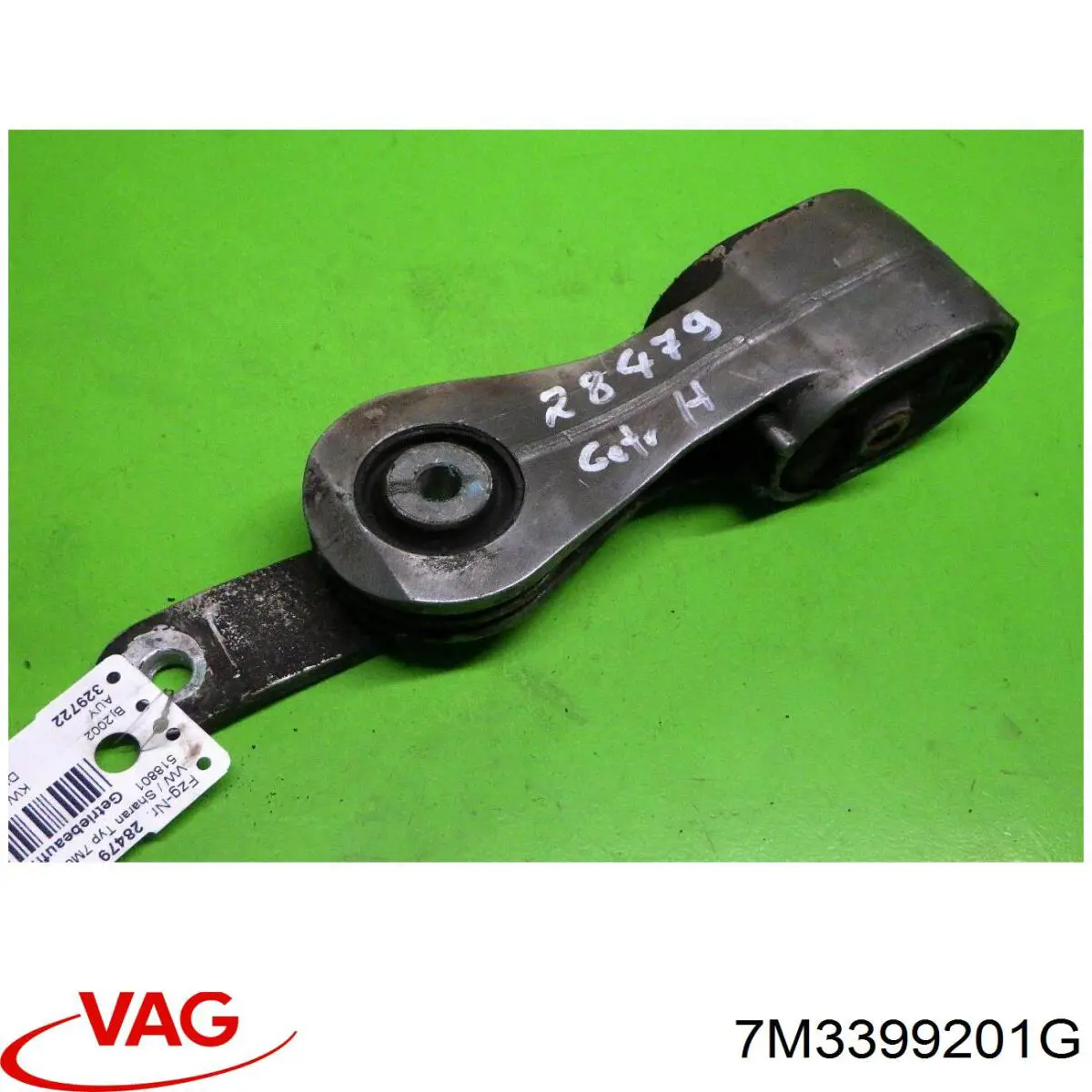 Coxim (suporte) traseiro de motor VAG 7M3399201G preço, a partir de 65,85 USD